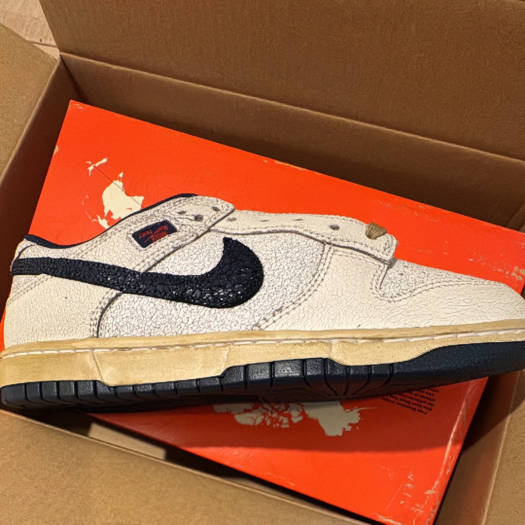 Stranger Things × Nike Dunk Low "Phantom/Midnight Navy"