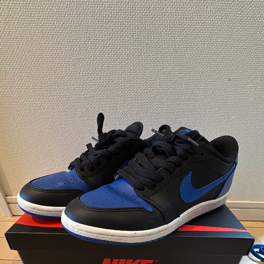 Nike Air Jordan 1 Low '85 "Black and Royal Blue"