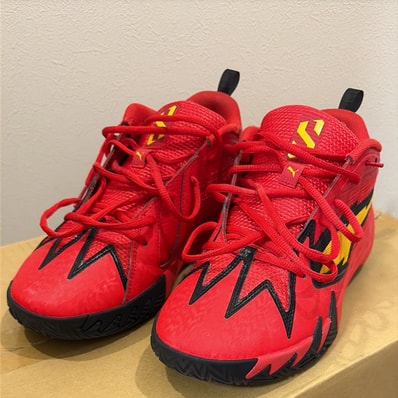 Puma Scoot Zeros Retro "For All Time Red/Yellow Sizzle"