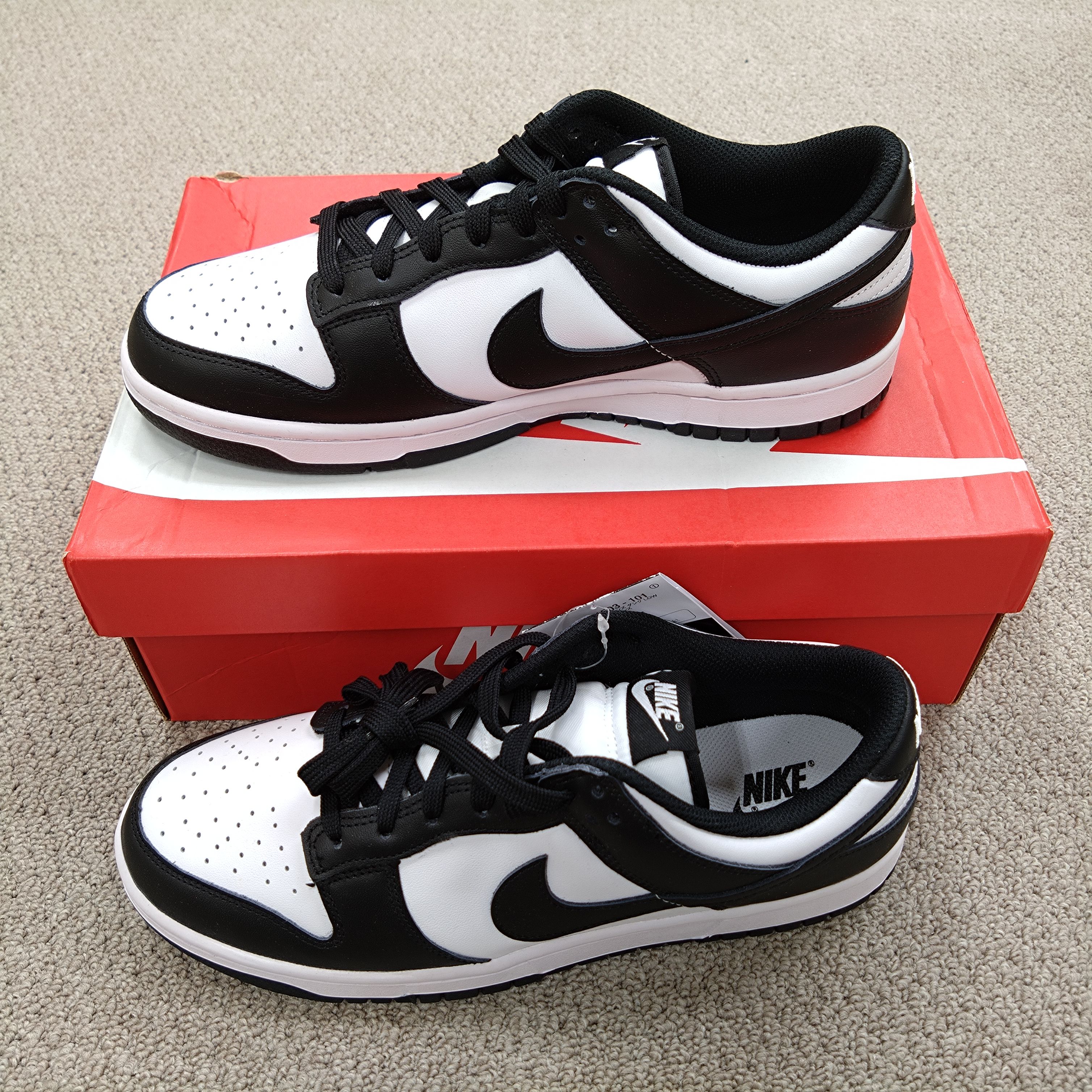 Nike Women's Dunk Low "White/Black"