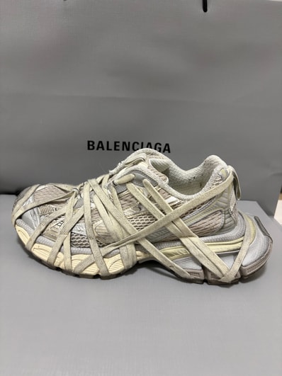 BALENCIAGA 3XL Extreme Lace Sneaker "Light Beige"