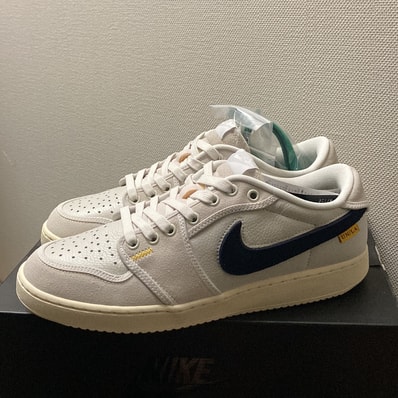 UNION × Nike Air Jordan 1 Low KO "Sail Leather"