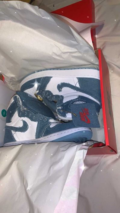 Nike Women's Air Jordan 1 High OG "Denim"