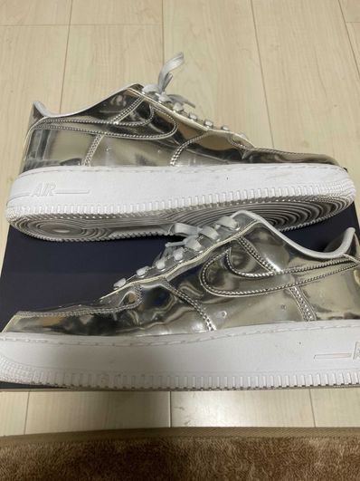 Nike Women's Air Force 1 Low Metallic "Chrome"