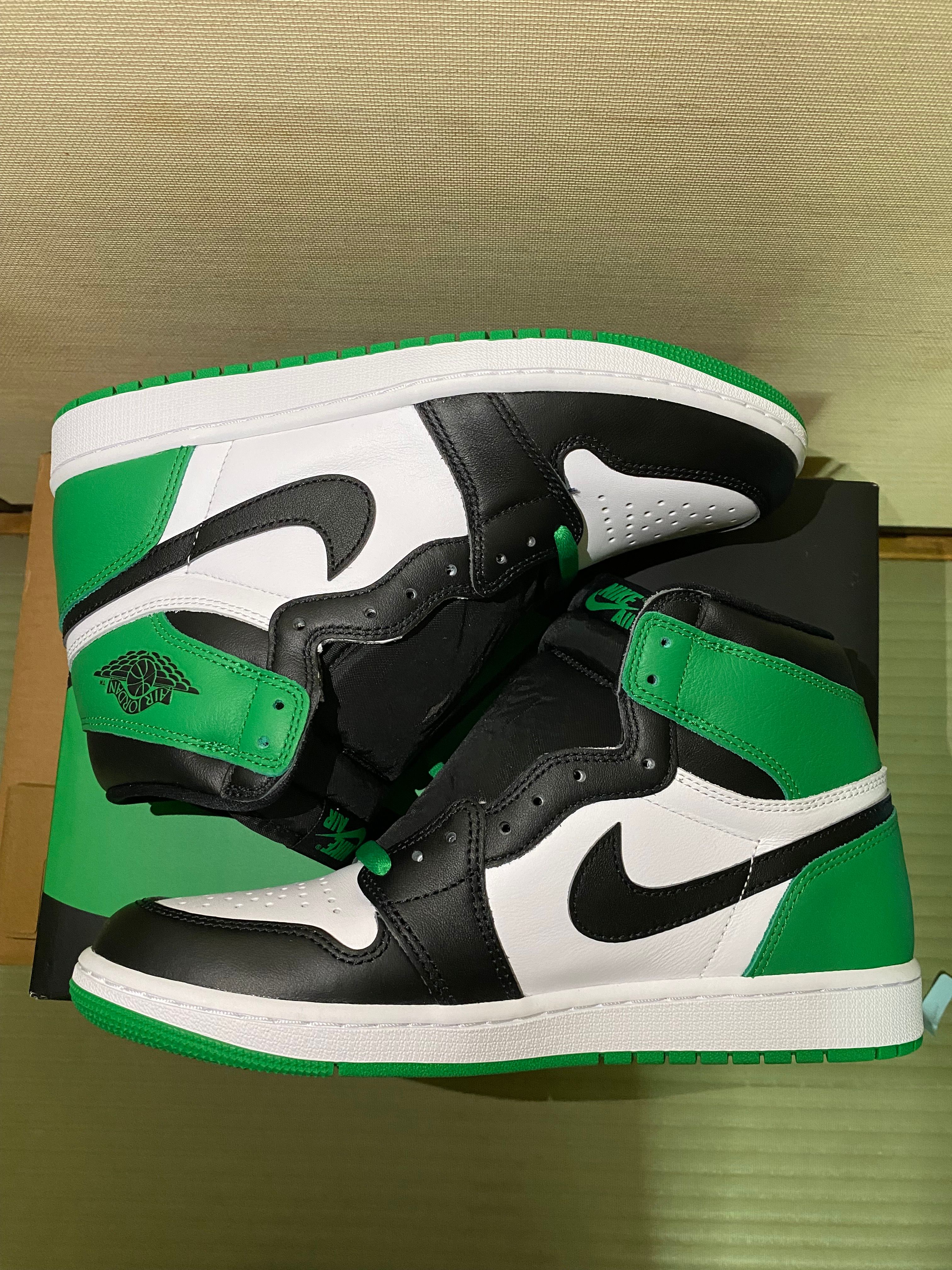 Nike Air Jordan 1 Retro High OG "Celtics/Black and Lucky Green" (2023)