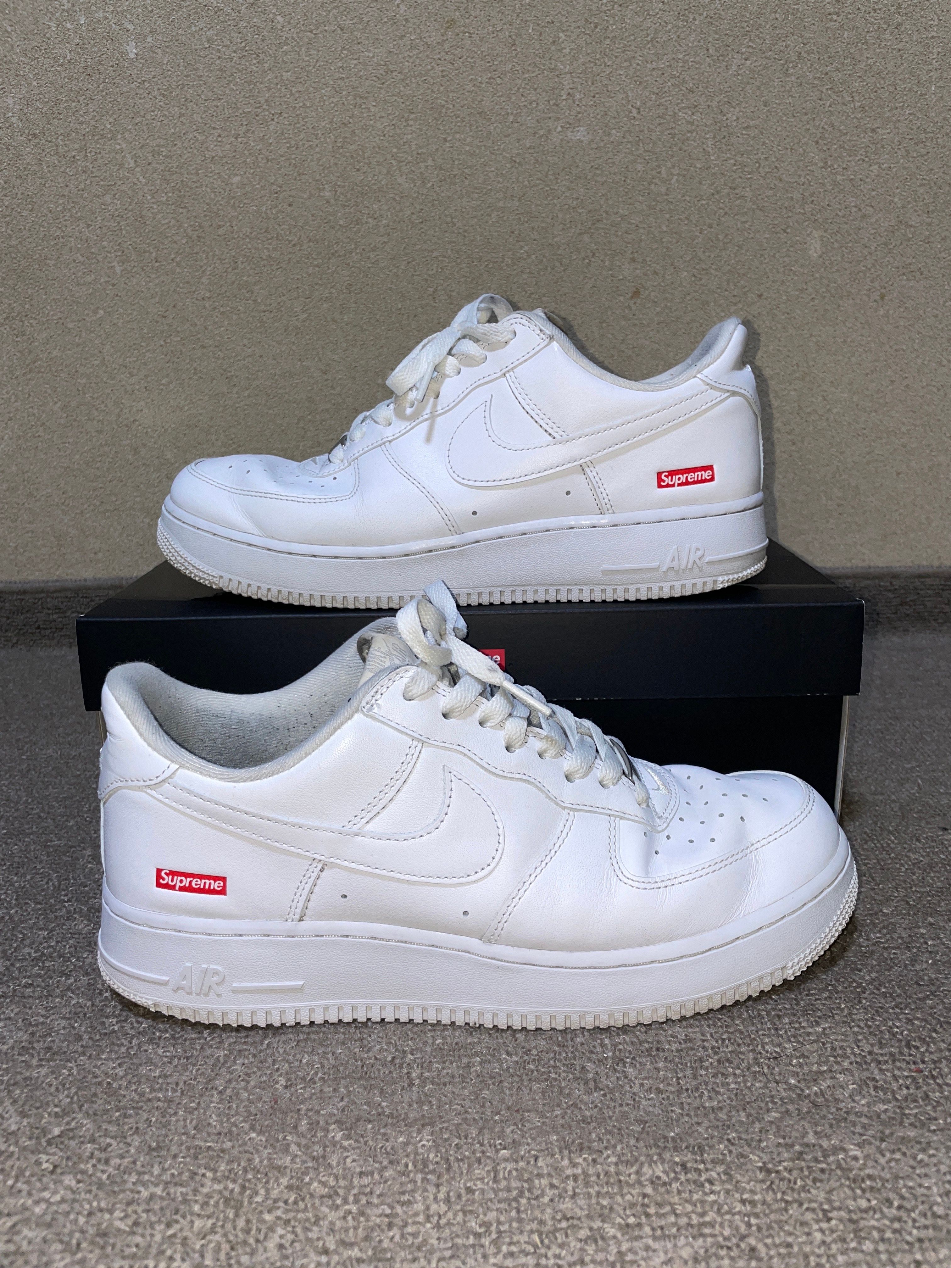 Supreme × Nike Air Force 1 Low "White"
