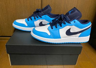 Nike GS Air Jordan 1 Low "University Blue"