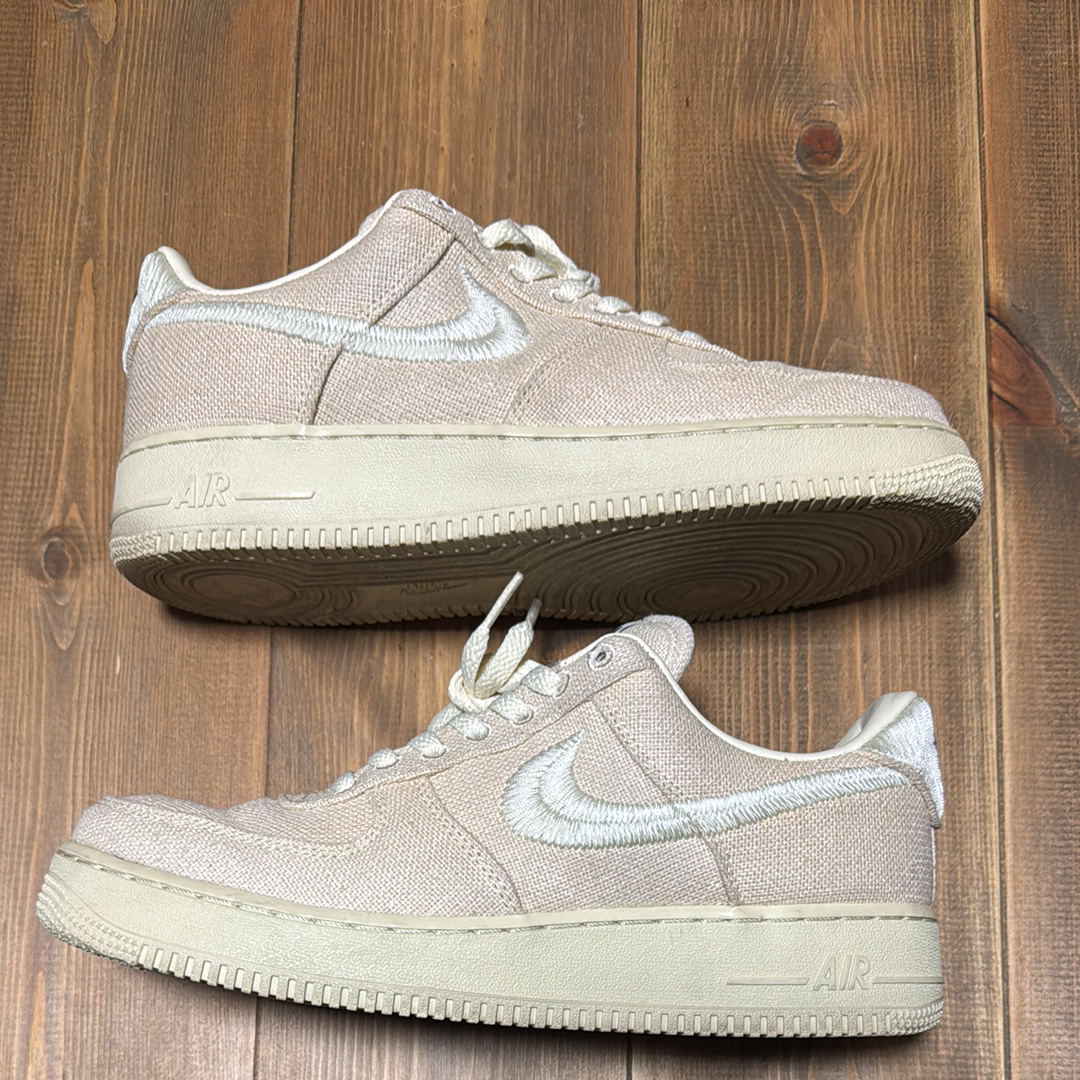 Stussy × Nike Air Force 1 Low "Fossil Stone"