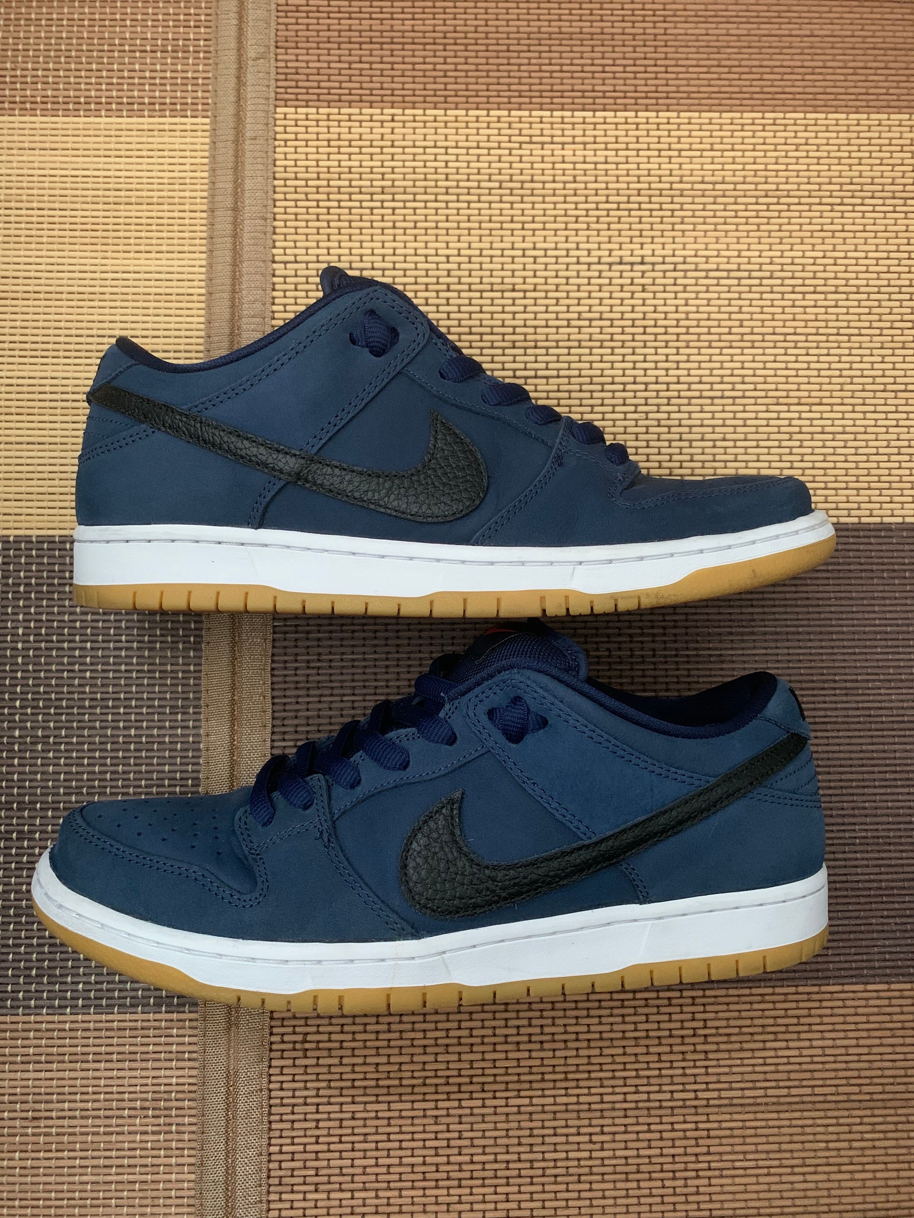 Nike SB Dunk Low Orange Label "Obsidian/Black-Light Gum Brown"