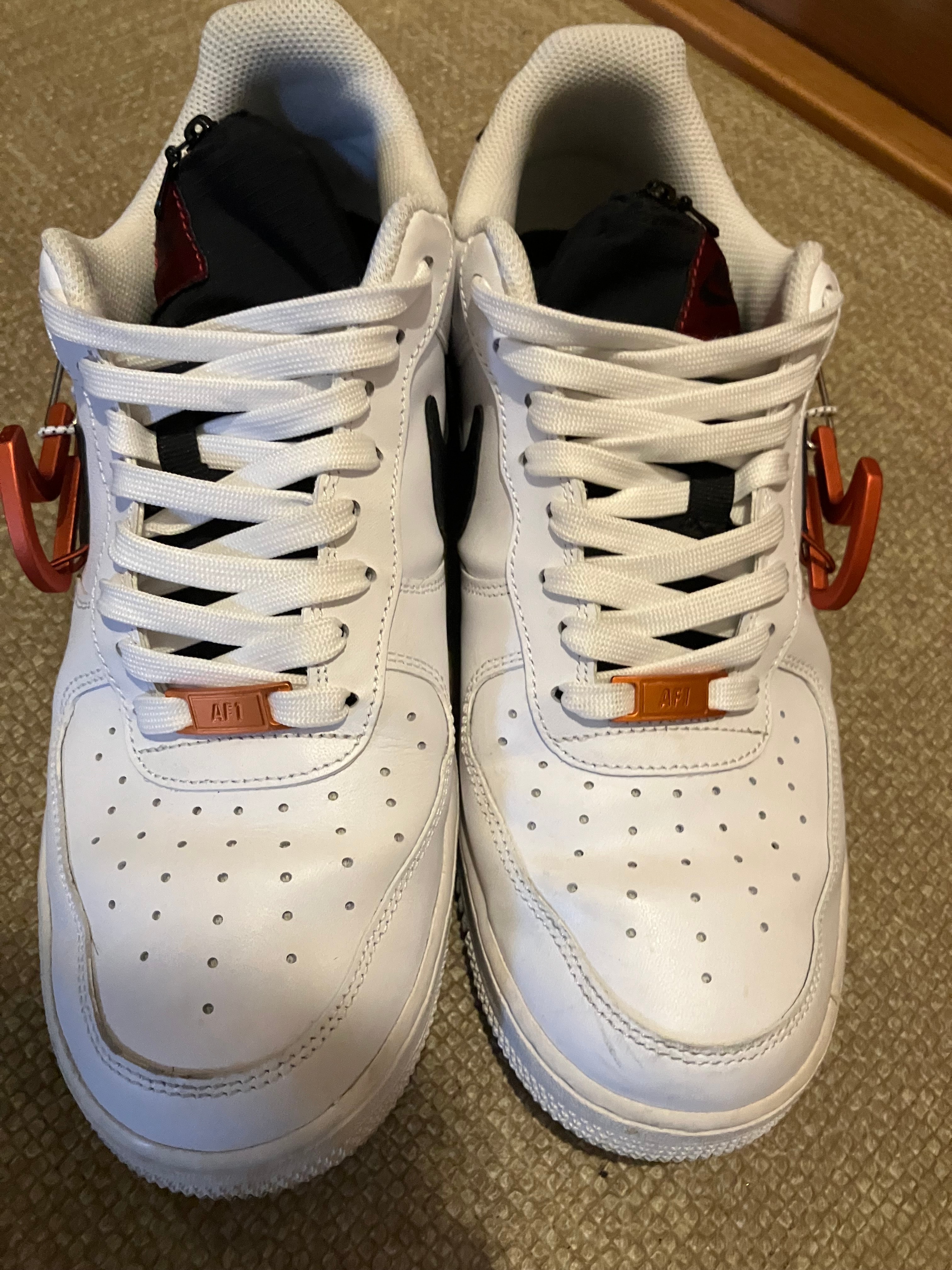Nike Air Force 1 Low PRM Karabiner Swoosh "White"