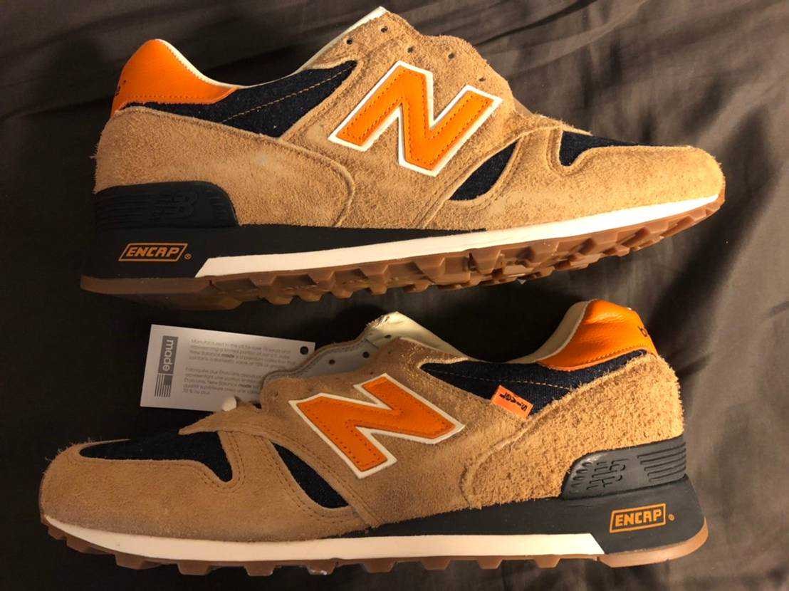 Levi's × New Balance 1300 "Orange/Black"