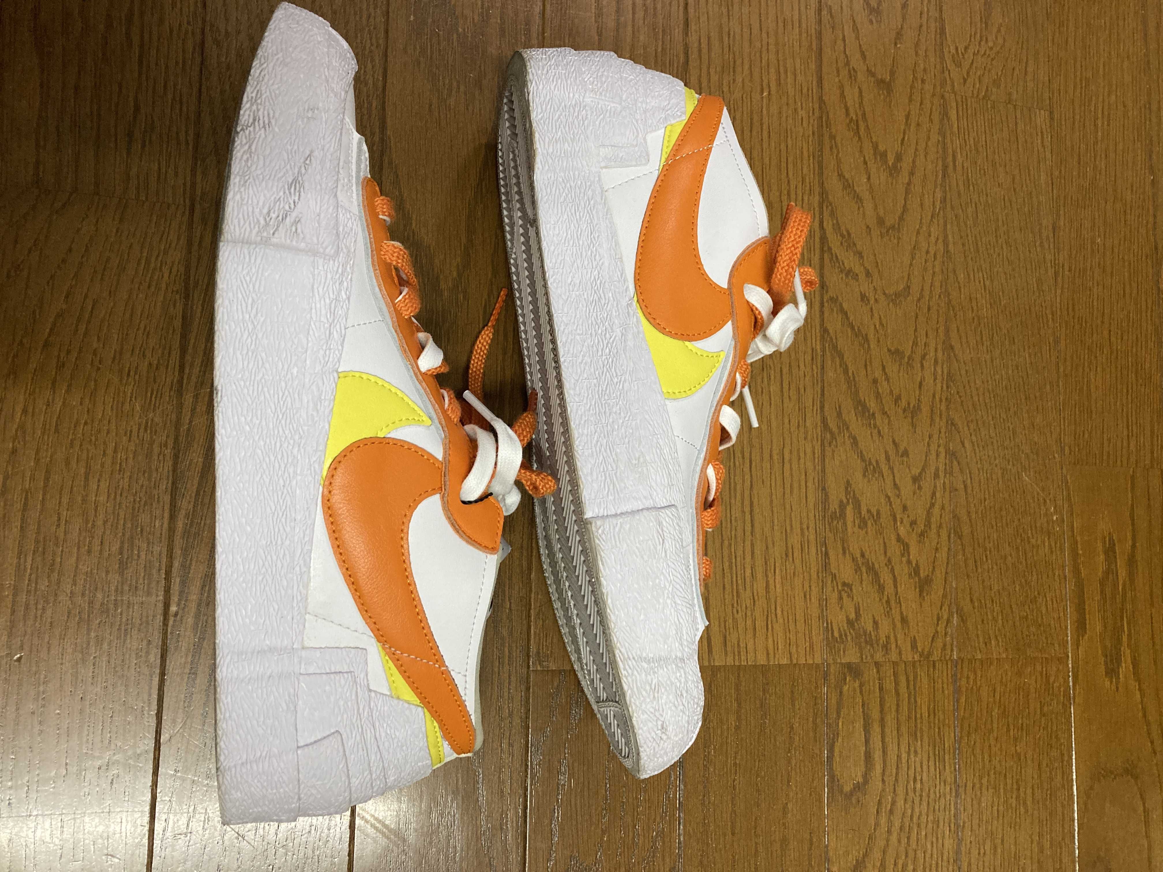 SACAI × NIKE BLAZER LOW "MAGMA ORANGE"