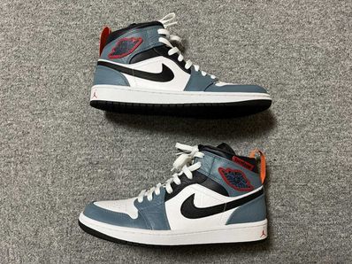 FACETASM × Nike Air Jordan 1 Mid "White/Navy"