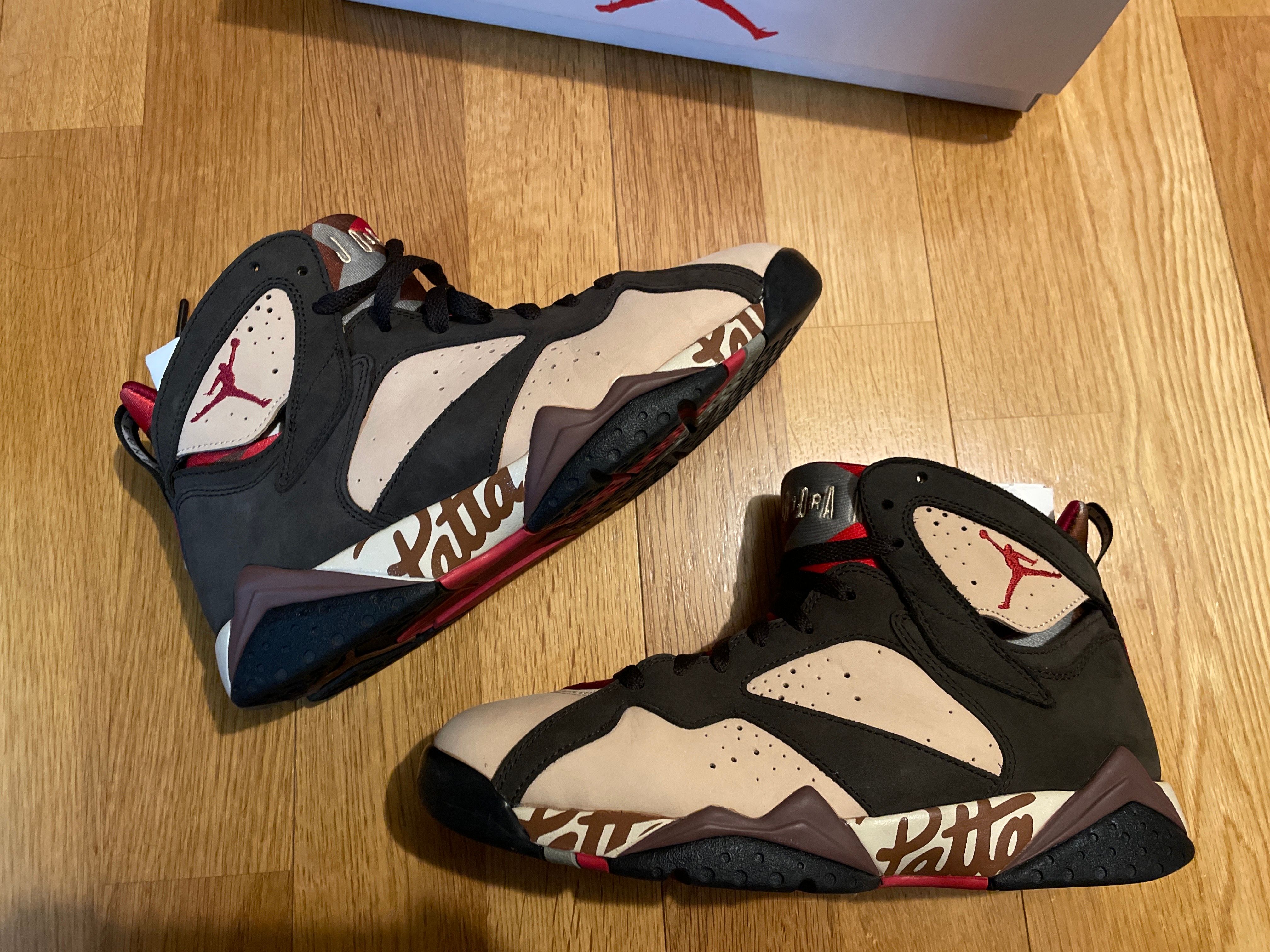 Patta × Nike Air Jordan 7 OG "Brown"