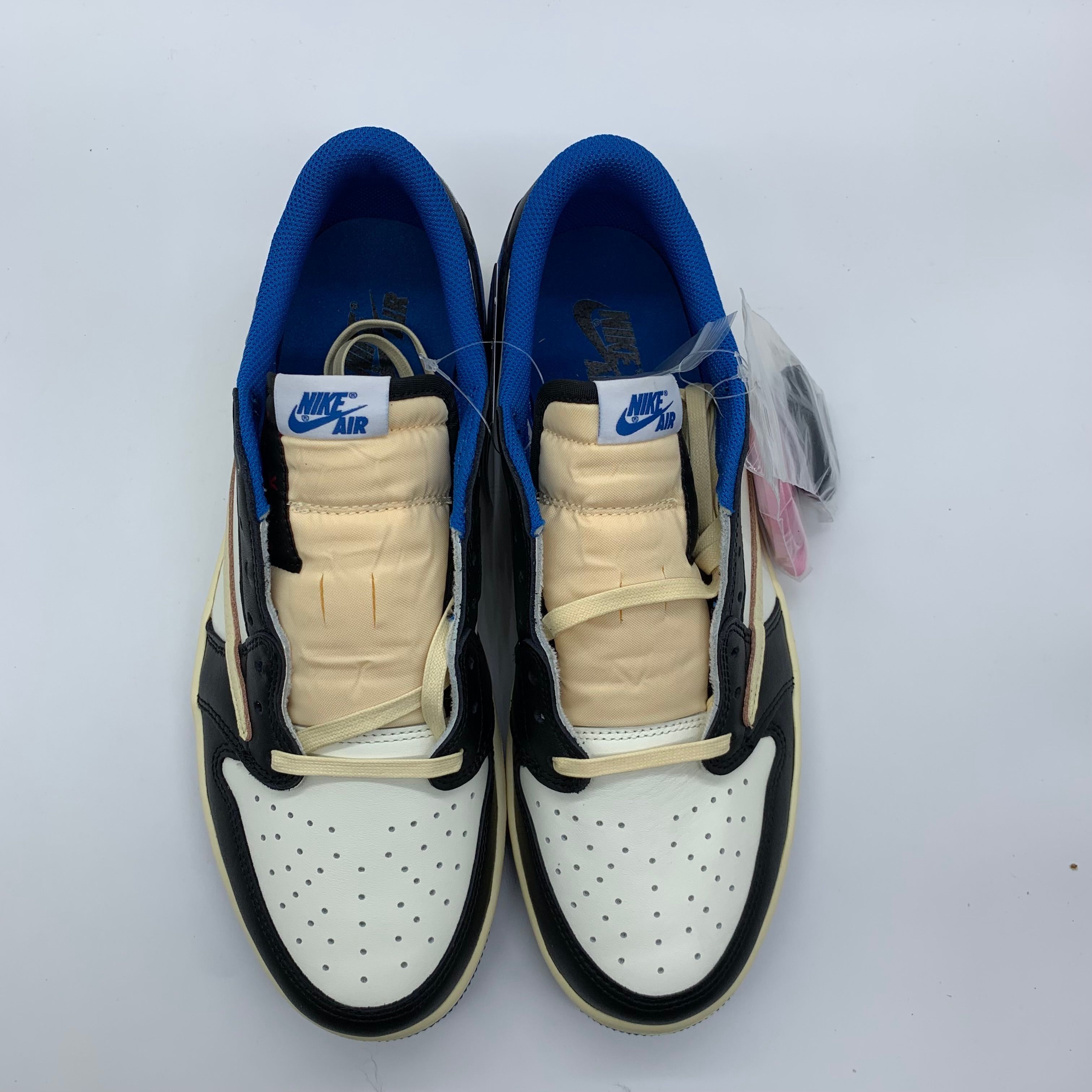 Travis Scott × fragment design × Nike Air Jordan 1 Low OG SP "Military Blue"