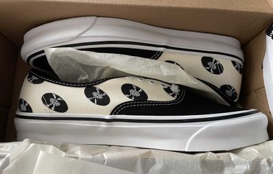 WACKO MARIA × Vans Vault OG Authentic LX "Classic White-Records"