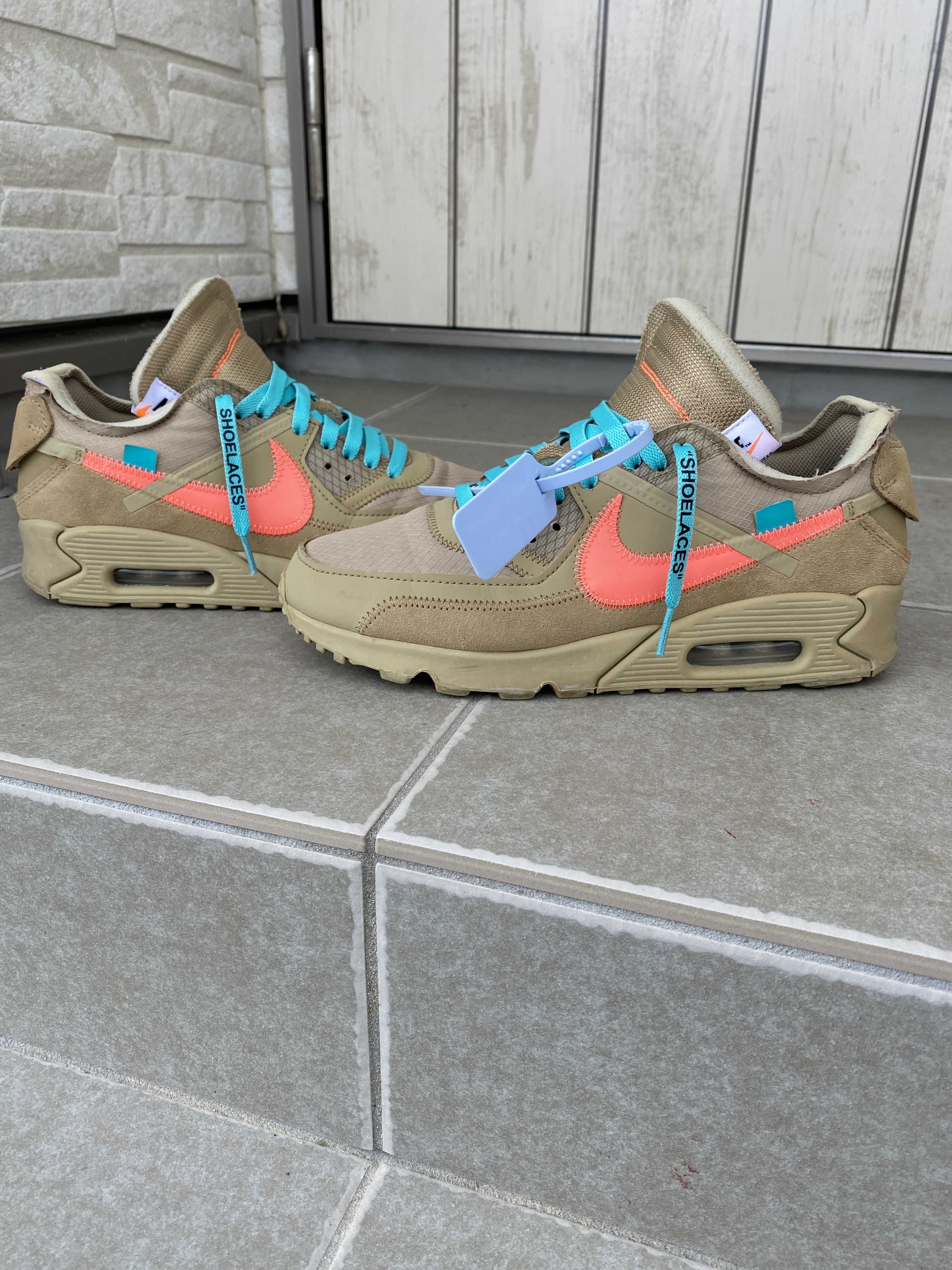Off-White × Nike Air Max 90 "Desert Ore"