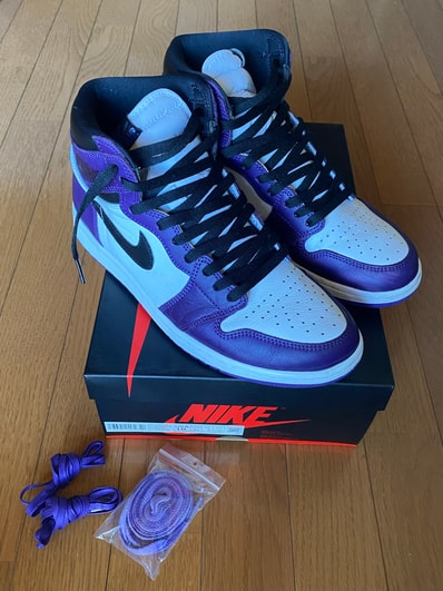 Nike Air Jordan 1 Retro High OG "Court Purple/White/Black" (2020)