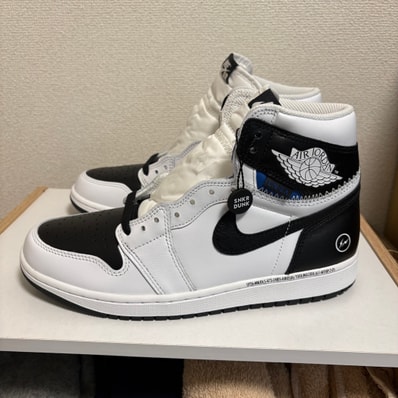 fragment design × UNION × Nike Air Jordan 1 Retro High OG "Black/White"