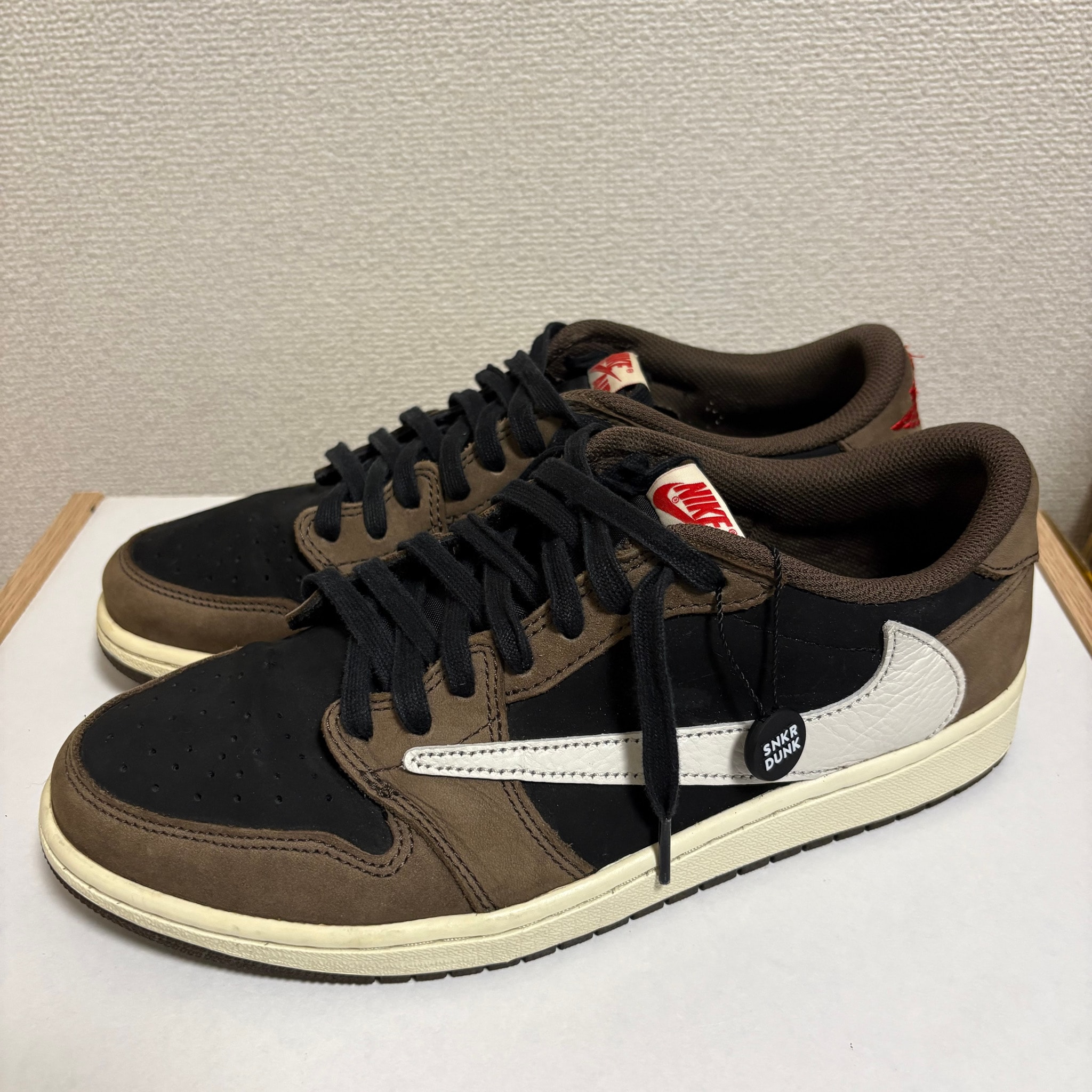 Travis Scott × Nike Air Jordan 1 Low OG SP-T  "Black/Dark Mocha"