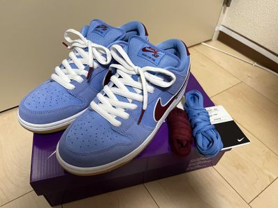 Nike SB Dunk Low Pro "Philadelphia Phillies/Valor Blue and Team Maroon"