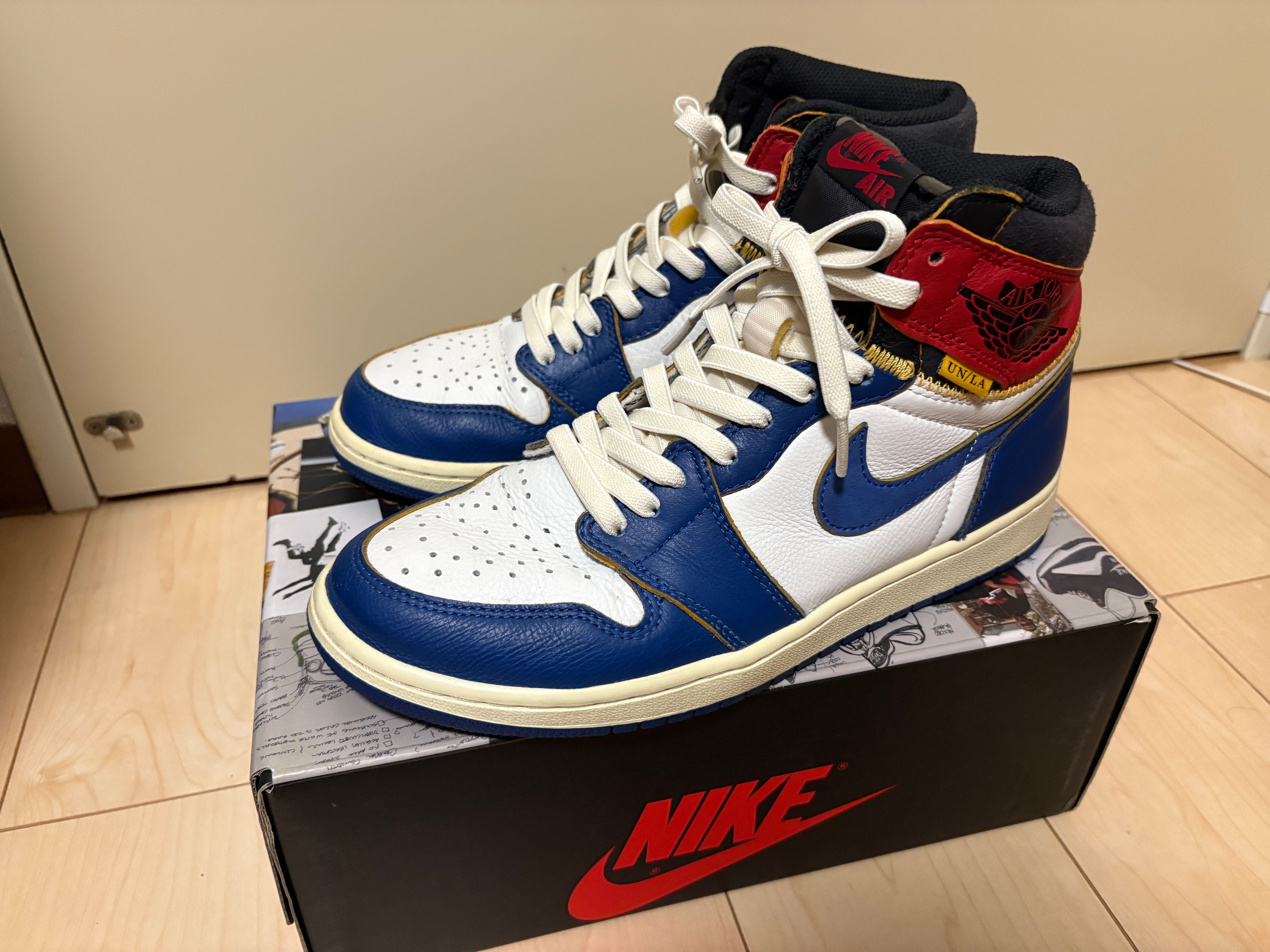 Union × Nike Air Jordan 1 Retro High OG NRG "Storm Blue/Varsity Red"