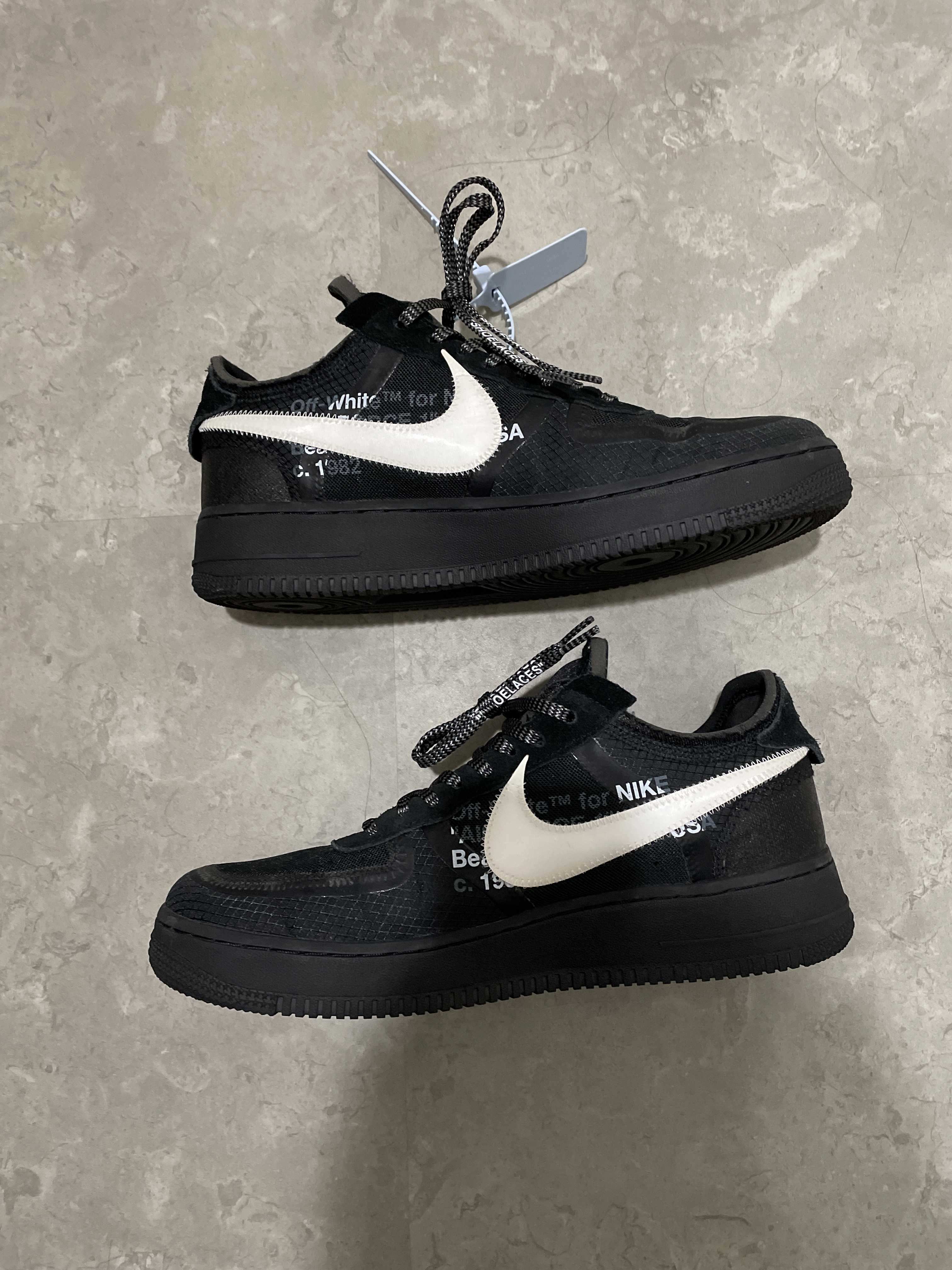Off-White × Nike Air Force 1 Low "Black"