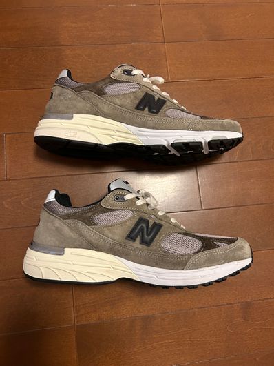 JJJJound × New Balance 993 "Mushroom/White"