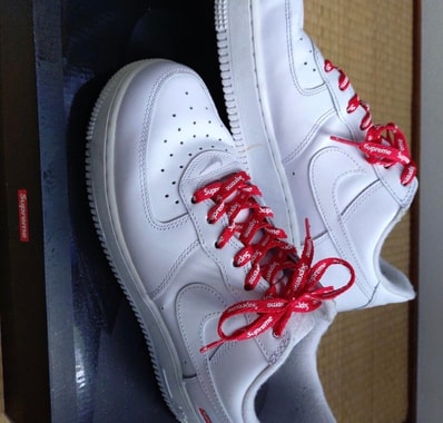 Supreme × Nike Air Force 1 Low "White"