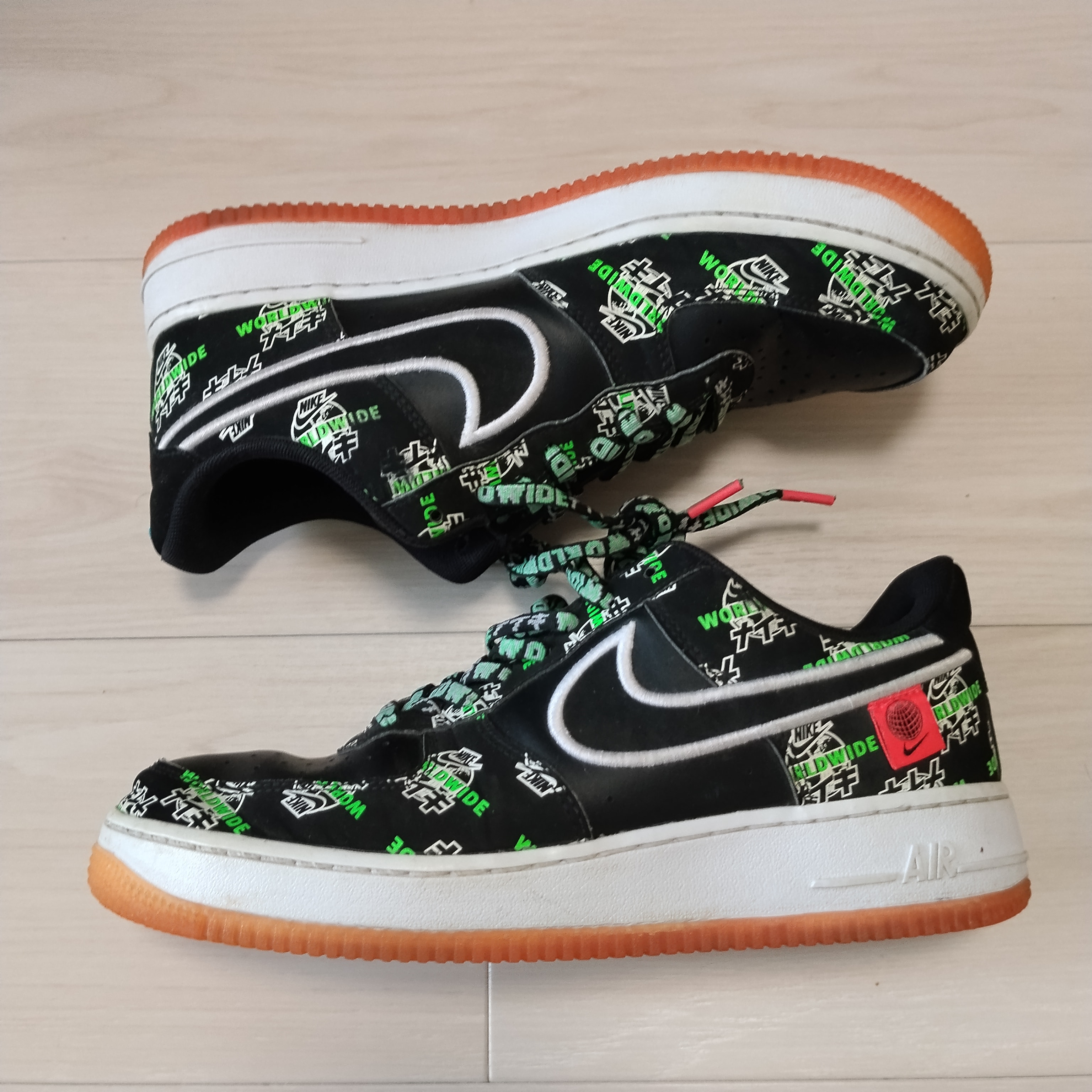 26cm 未使用　Nike Air Force1 ワールドワイドパック　カタカナ ナイキ ワールドワイドパック エアフォース1 ロー カタカナ 