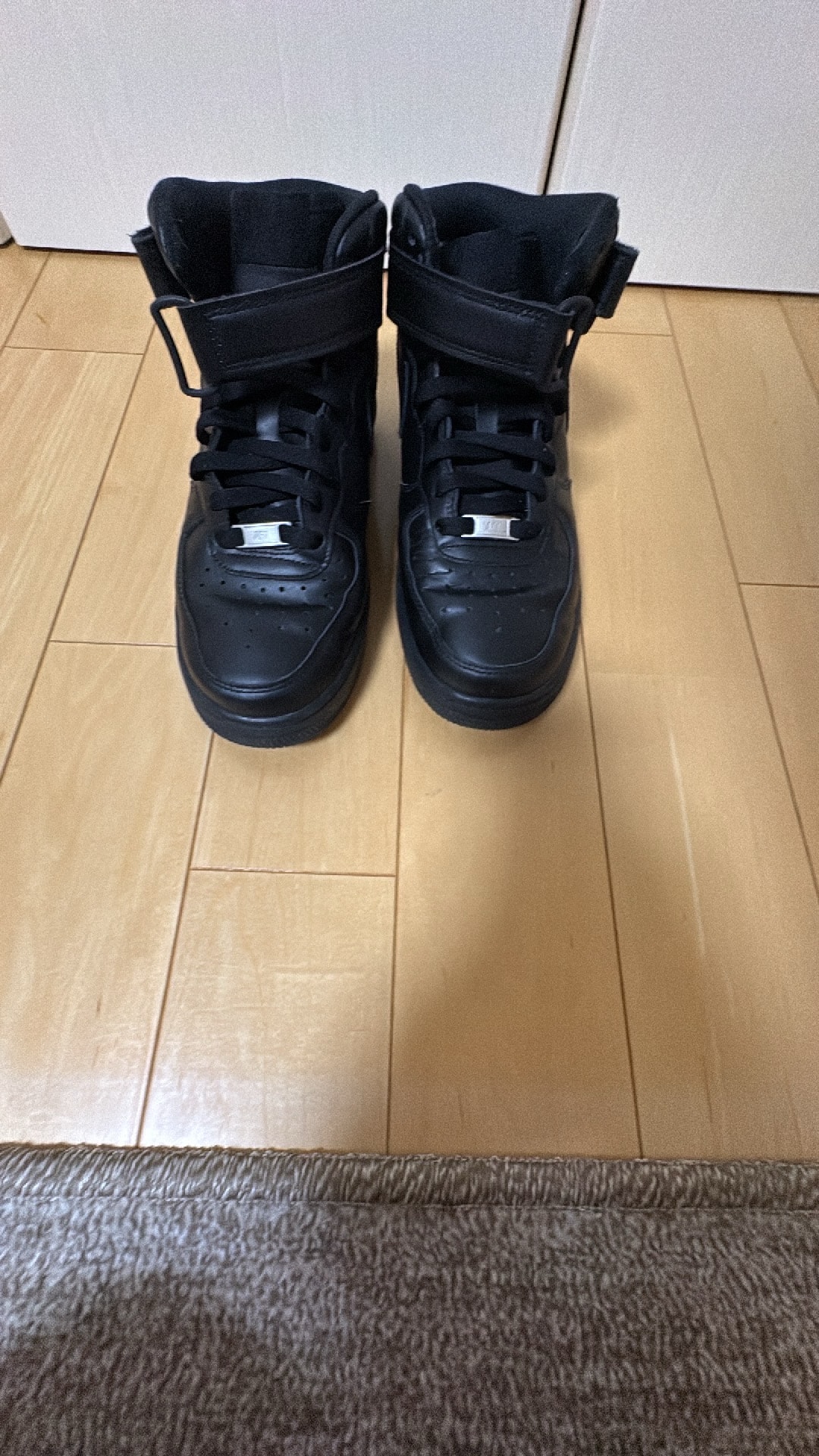 Nike Air Force 1 Mid '07 "Black/Black" (315123-001/CW2289-001)