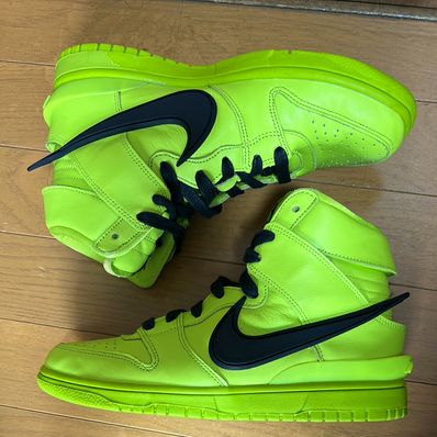 AMBUSH × NIKE DUNK HIGH "FLASH LIME"
