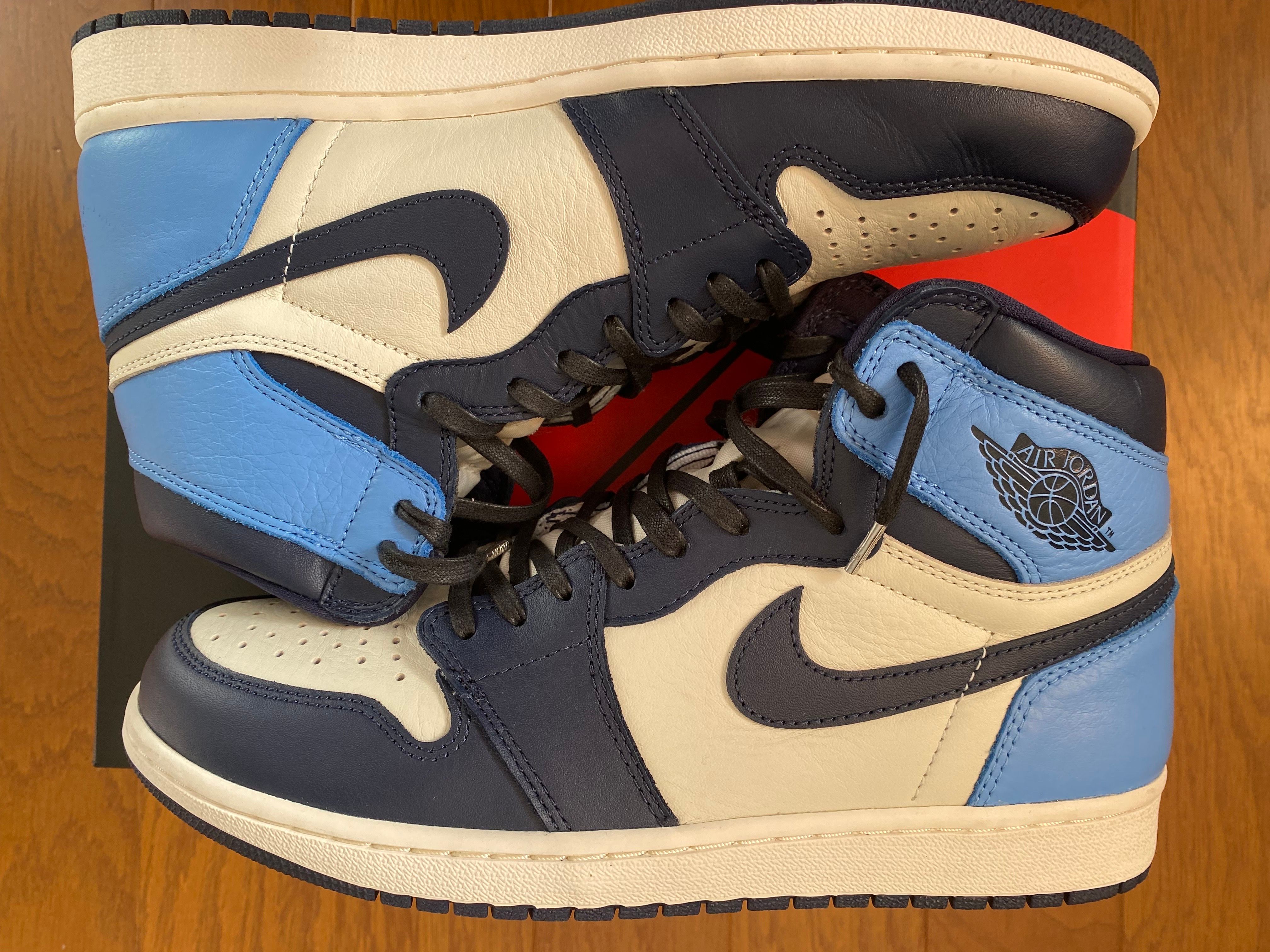 Nike Air Jordan 1 Retro High OG "Obsidian/University Blue"