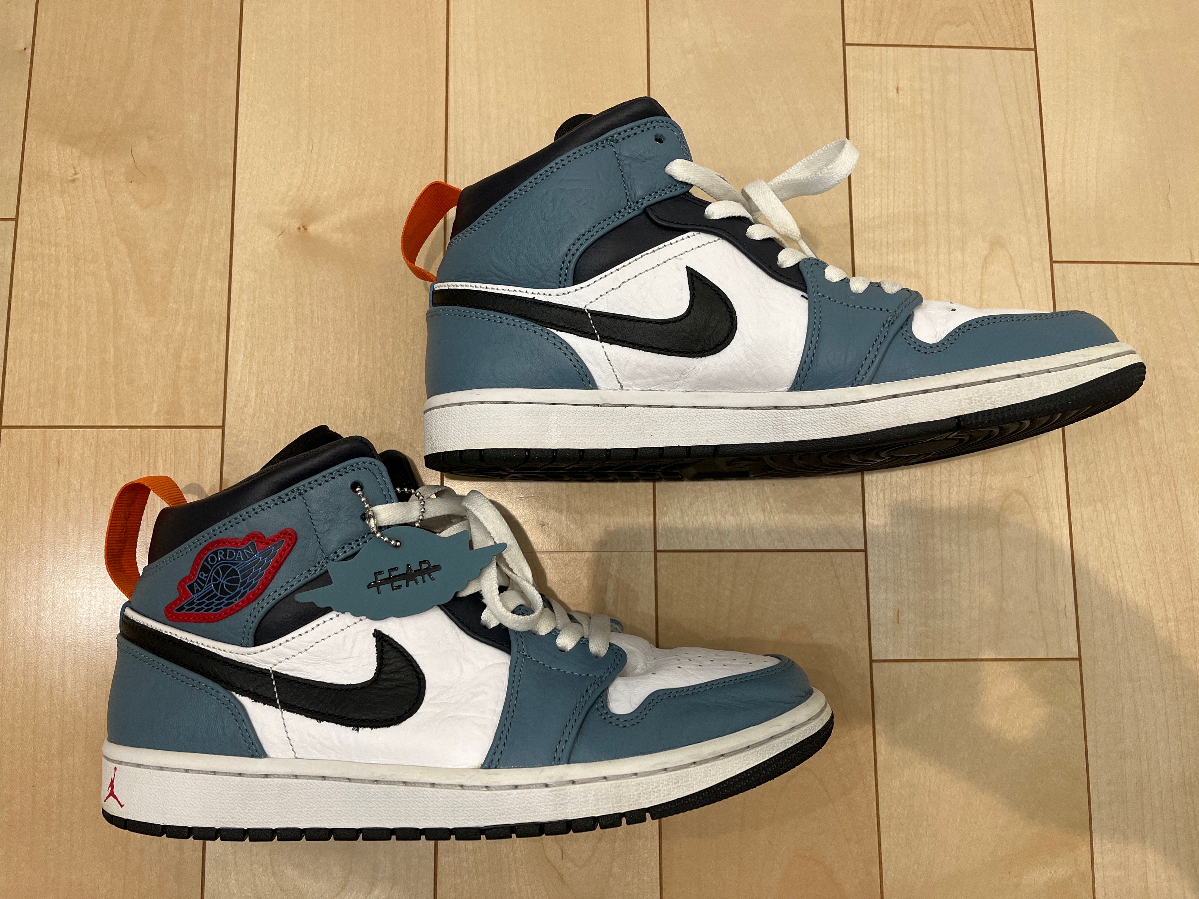 FACETASM × Nike Air Jordan 1 Mid "White/Navy"