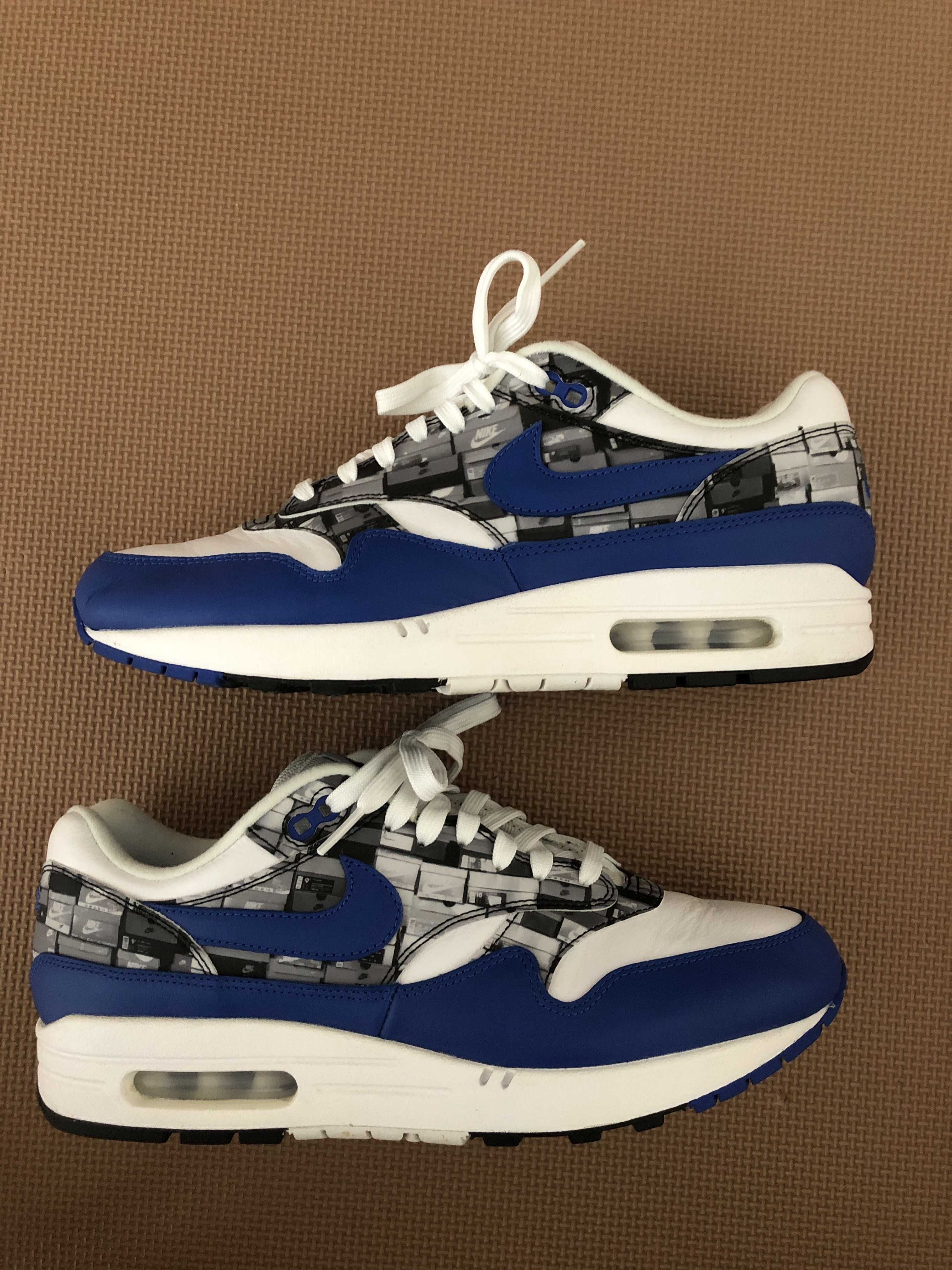 atmos × Nike Air Max 1 Blue "We Love Nike"