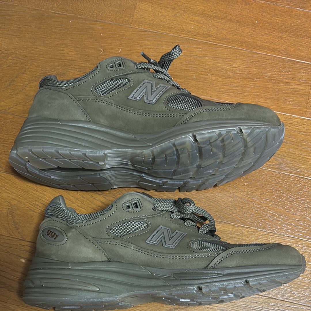 Stone Island × New Balance 991V2 Ghost "Military Green"