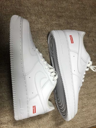 Supreme × Nike Air Force 1 Low "White"