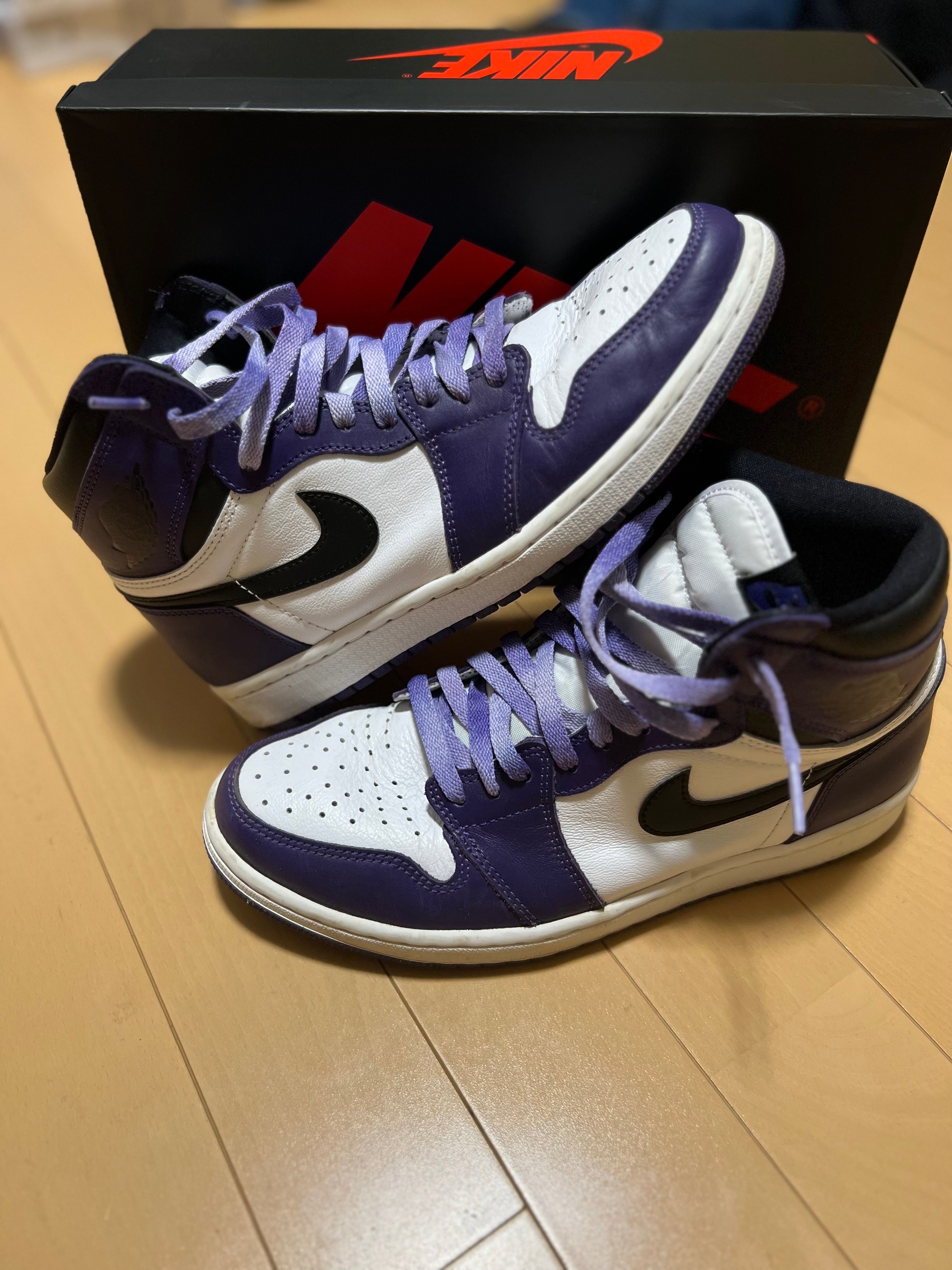 Nike Air Jordan 1 Retro High OG "Court Purple White/Black" (2020)   