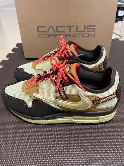 Travis Scott × Nike Air Max 1 "CACT.US Brown"