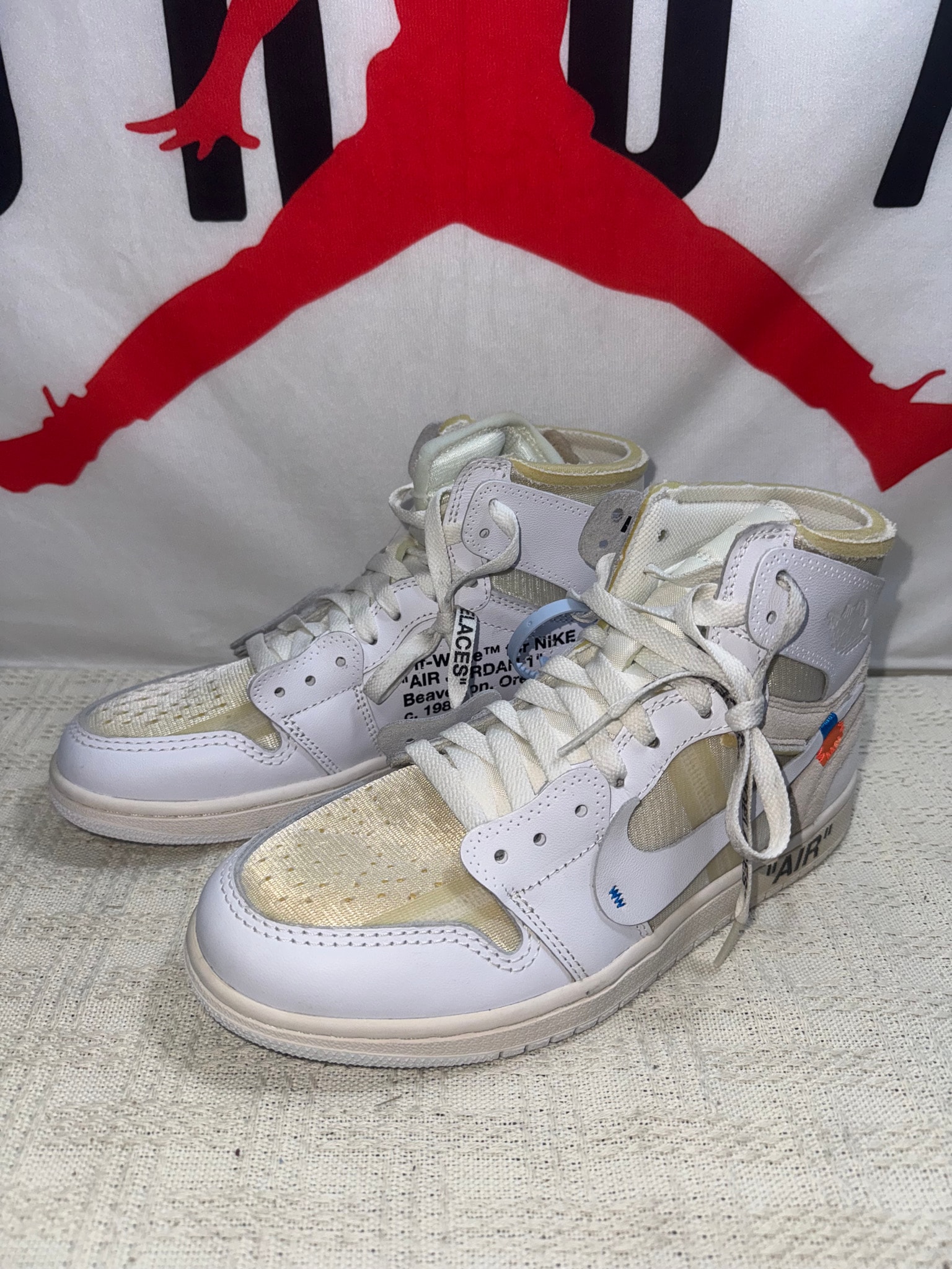 Off-White × Nike Air Jordan 1 Retro High "White"