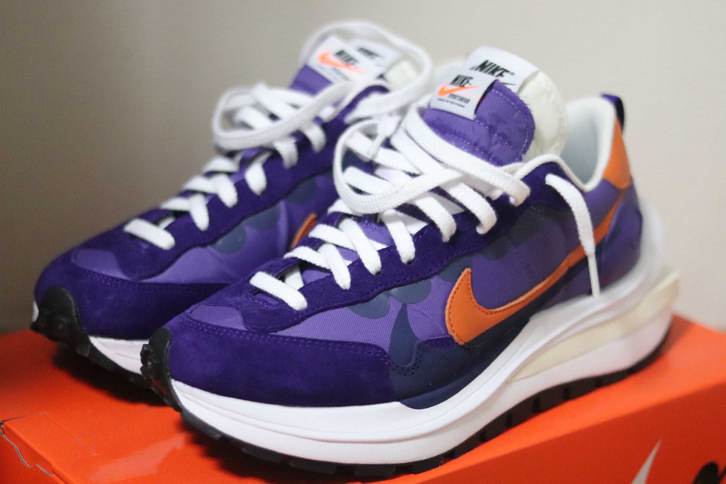 SACAI × NIKE VAPOR WAFFLE "DARK IRIS"