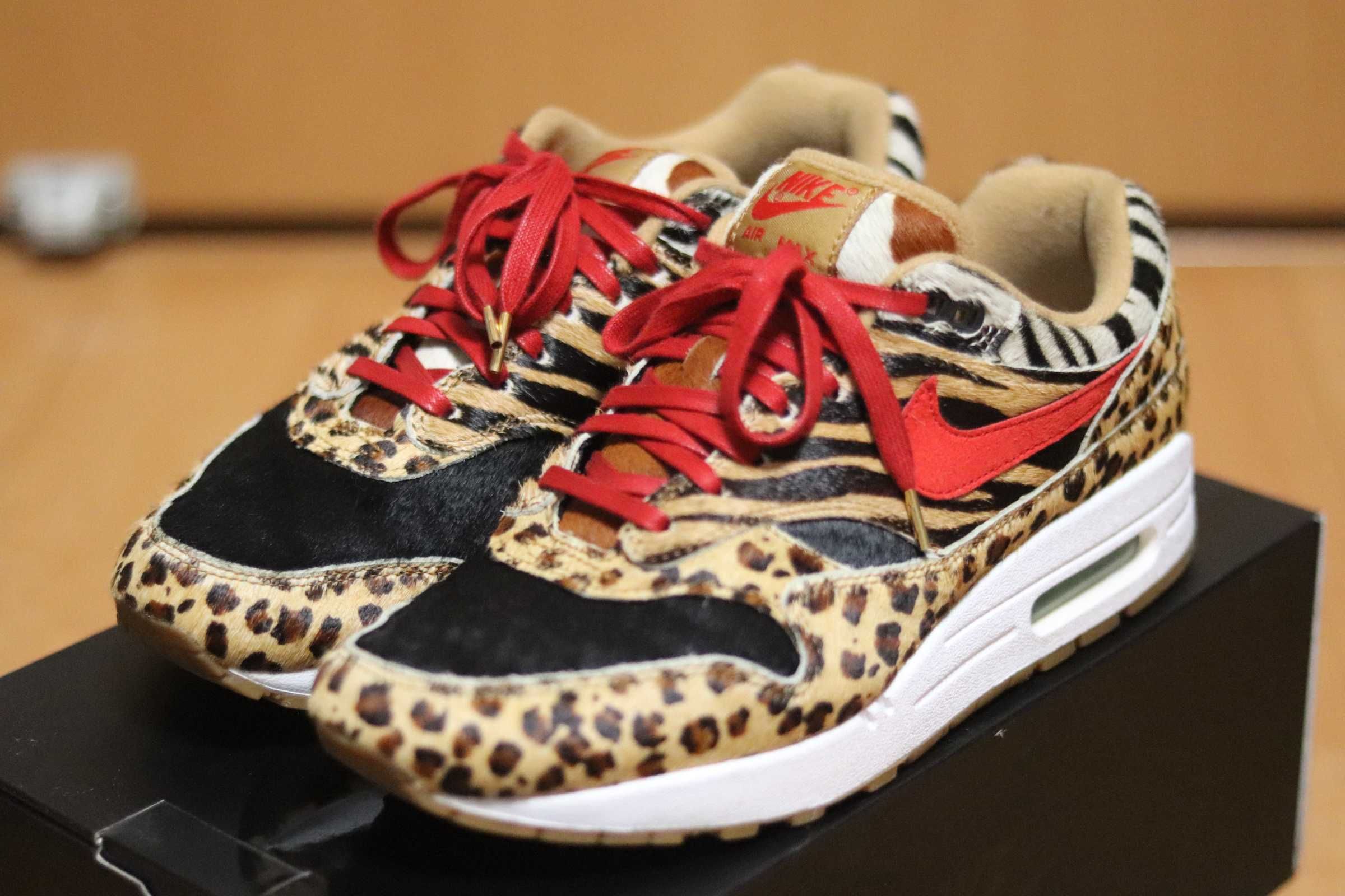 atmos × Nike Air Max 1 DLX "Animal Pack/Safari"