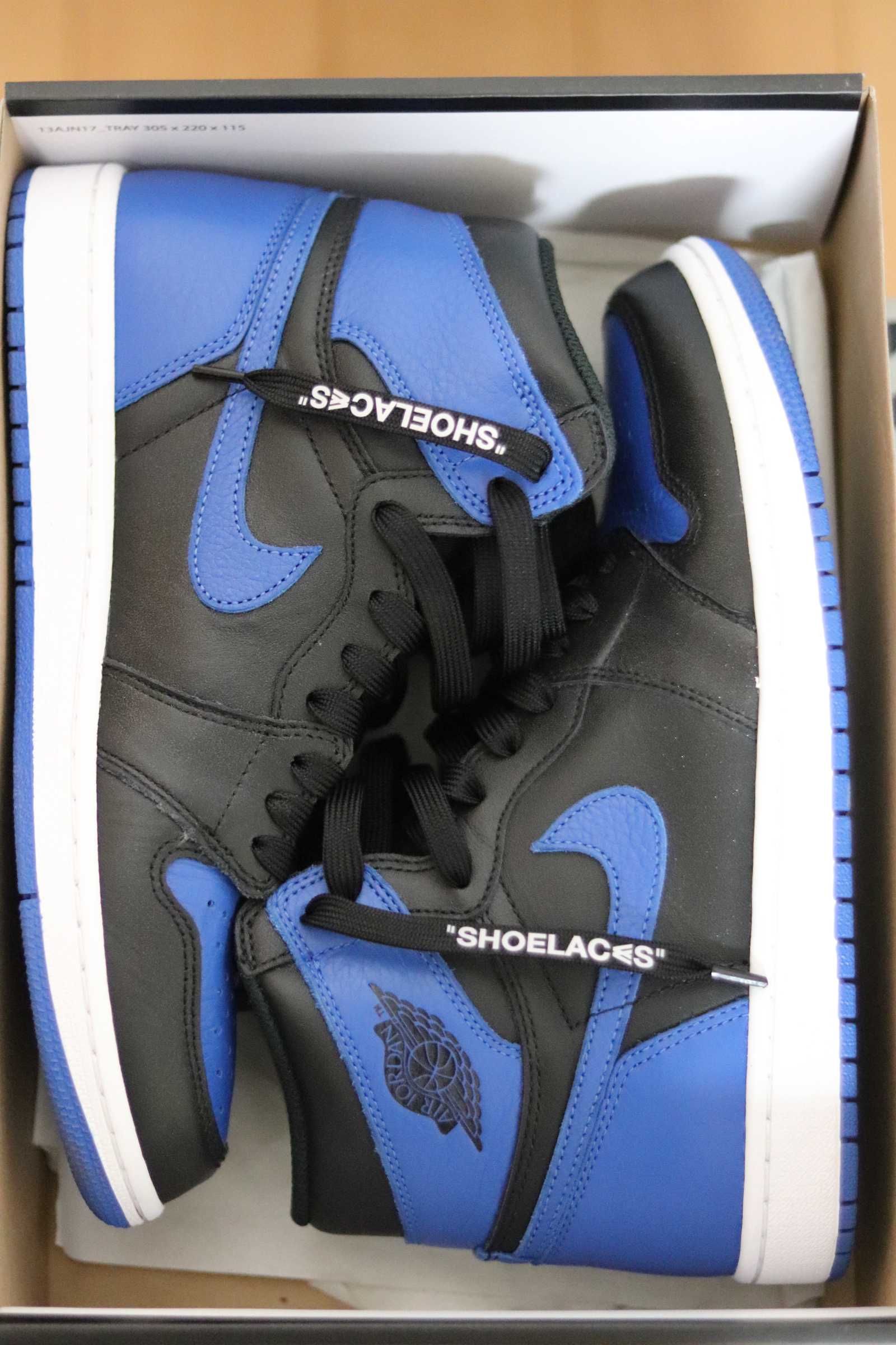 Nike Air Jordan 1 Retro High OG "Royal" (2017)