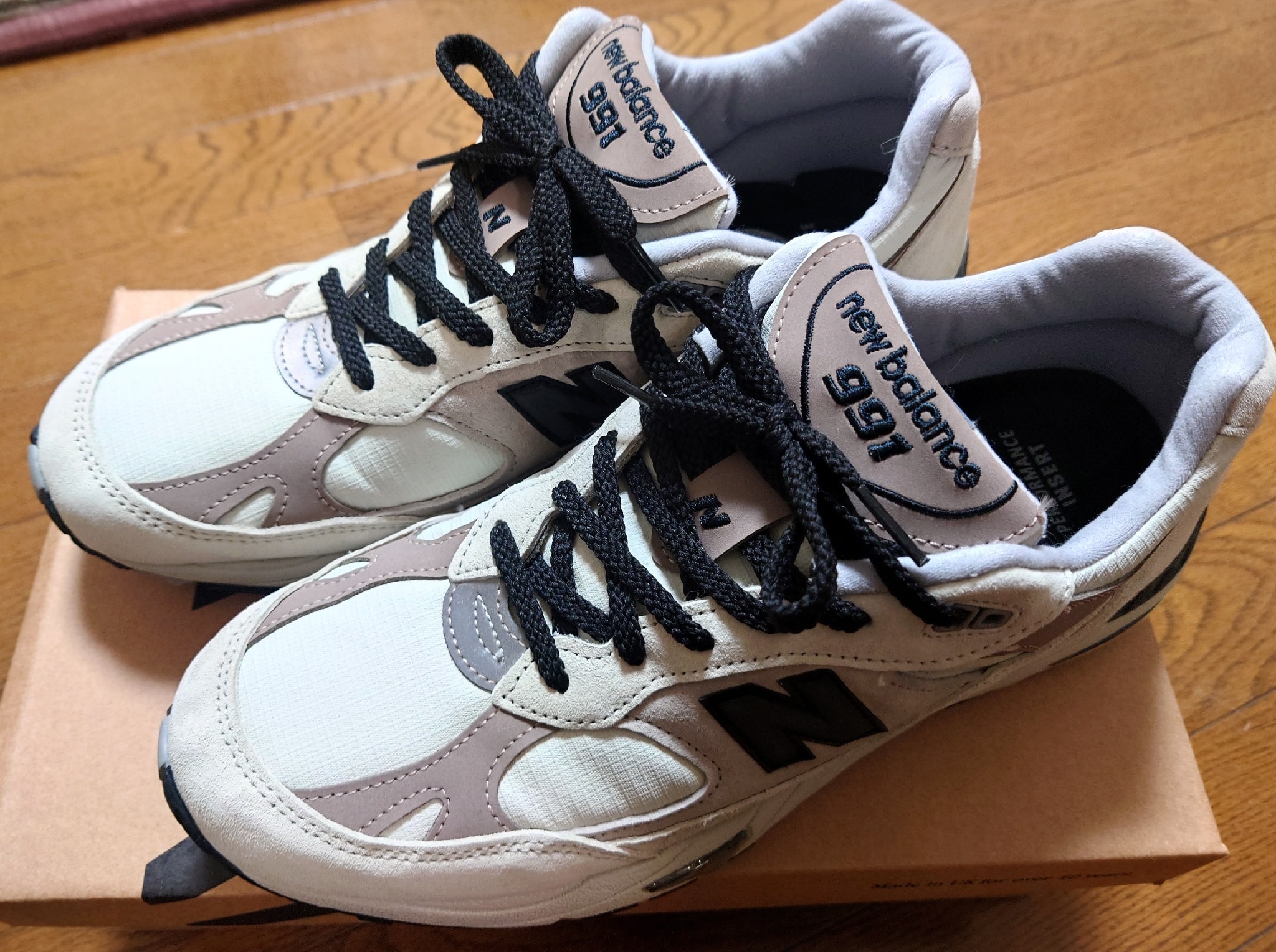 New Balance 991 Urban Winter "Pelican/Island Fossil"