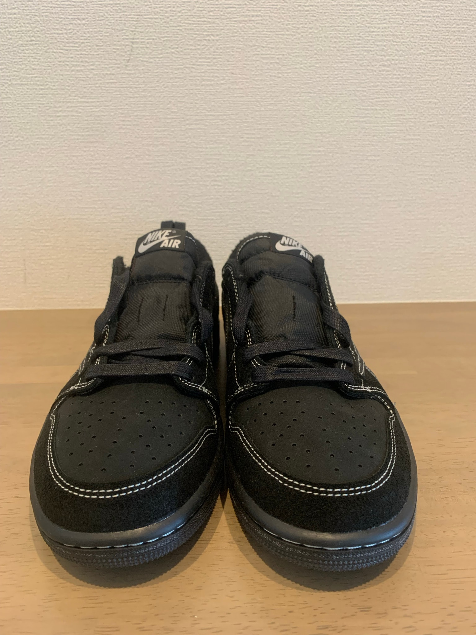 Travis Scott × Nike Air Jordan 1 Low OG SP "Black Phantom"