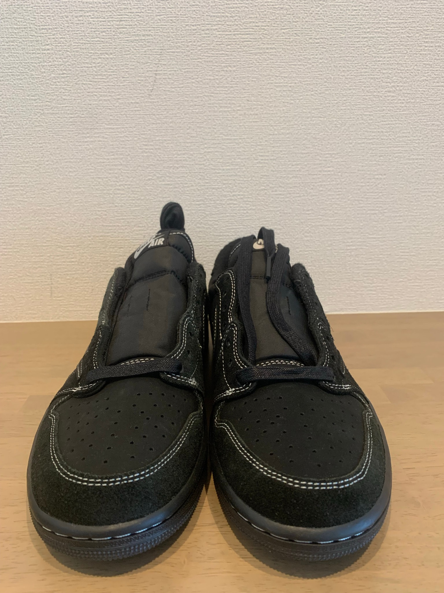 Travis Scott × Nike Air Jordan 1 Low OG SP "Black Phantom"