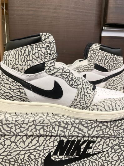 Nike Air Jordan 1 High OG "White Cement/Safari"
