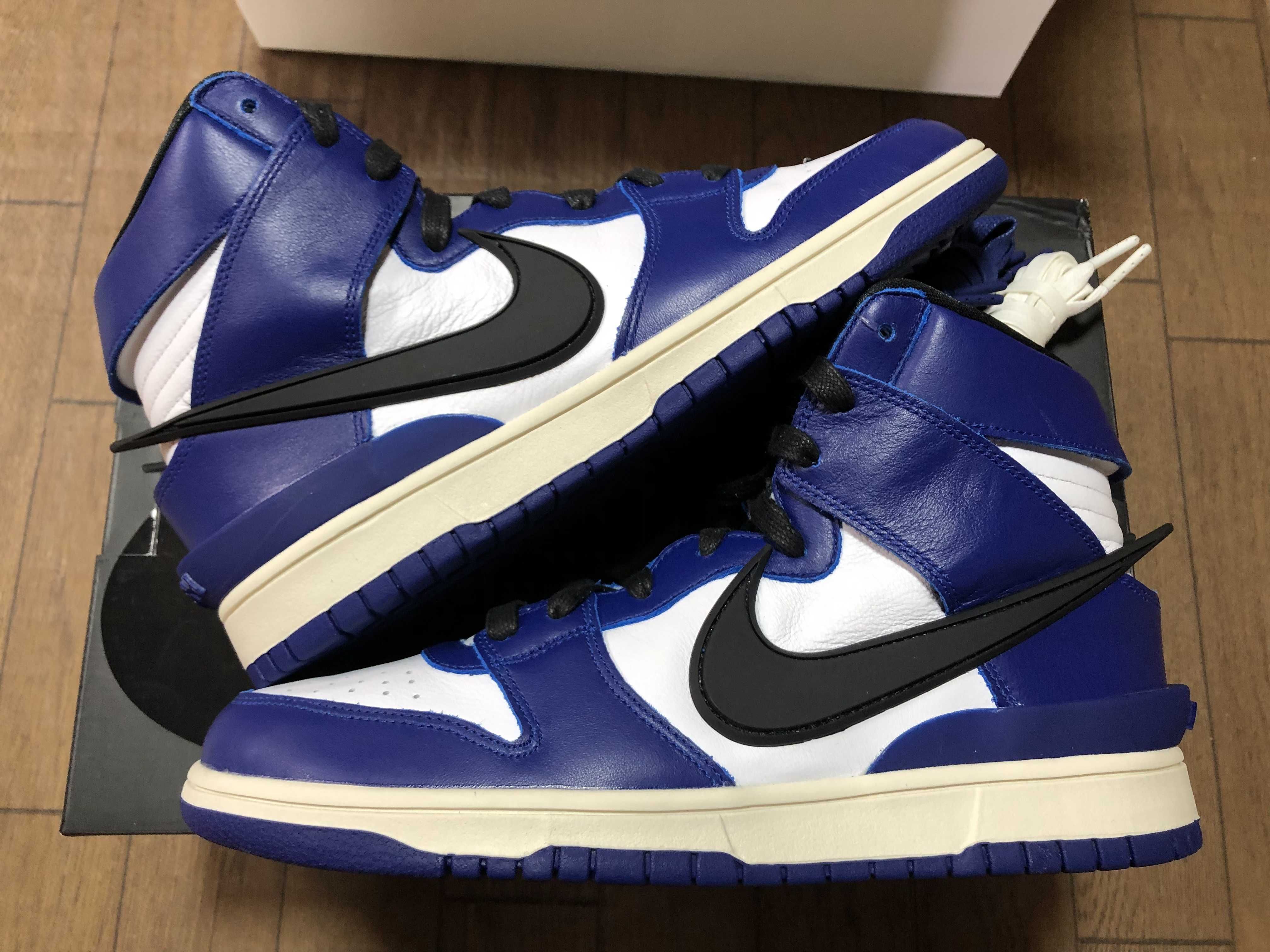 AMBUSH × NIKE DUNK HIGH "DEEP ROYAL"