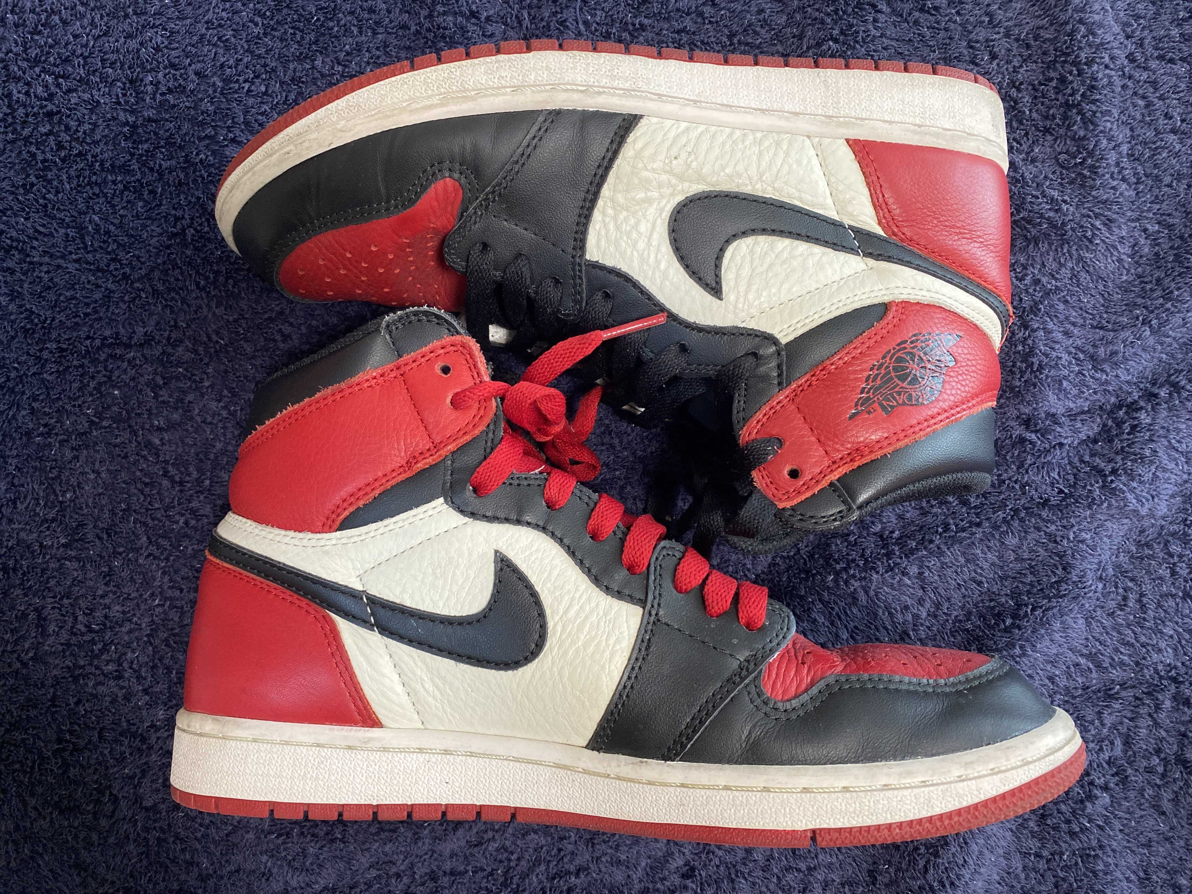 Nike Air Jordan 1 Retro High OG "Bred Toe"