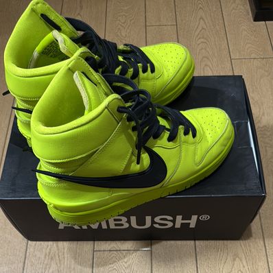 AMBUSH × NIKE DUNK HIGH "FLASH LIME"